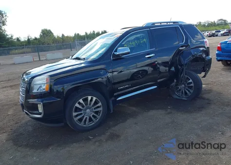 2016 GMC Terrain Denali из США, поврежденный, VIN 2GKFLVE3XG6358567